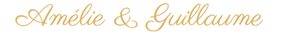 Amélie et Guillaume logo