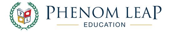 Phenom Leap Education logo
