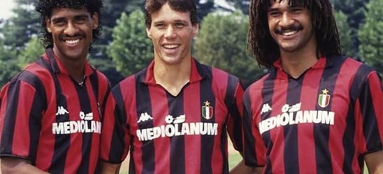 Jersey de los años 80 (Arrigo Sacchi)