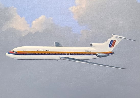 N7804U, was the airplane I flew my initial IOE as a new during pilot at United Airlines 10-31-1985