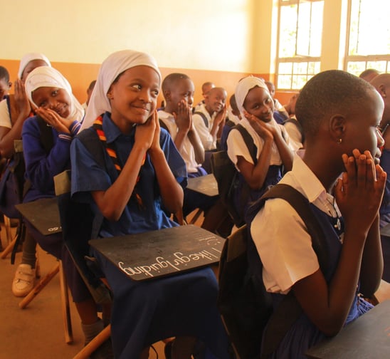 SeatPack Classroom in Masaka, Uganda. 