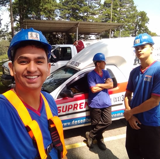 técnicos em desentupimento