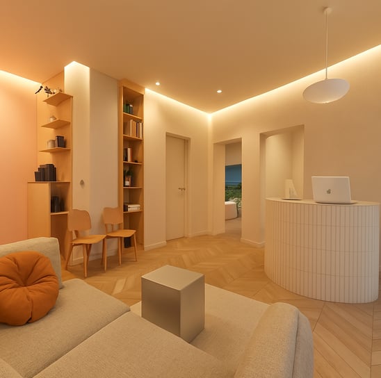 Dental clinic tenerife los gigantes reception