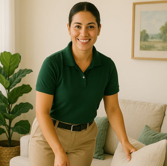 Dust Be Gone Airbnb cleaning professional creating spotless vacation rental spaces in Scottsdale