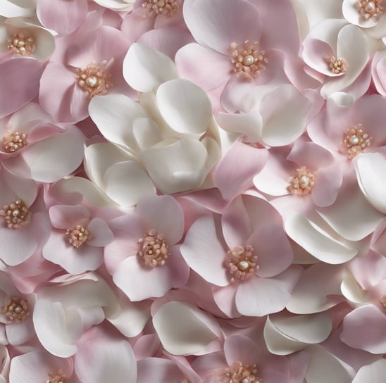 a close up of pink flowers with a blurry background