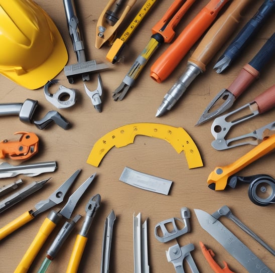 people fixing metal tools