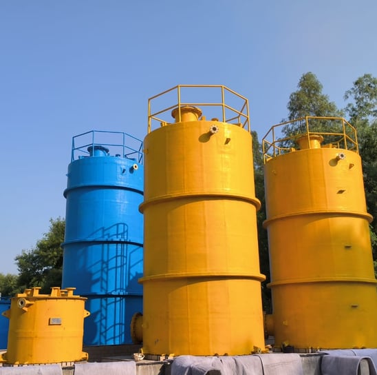 FRP ACID STORAGE TANKS