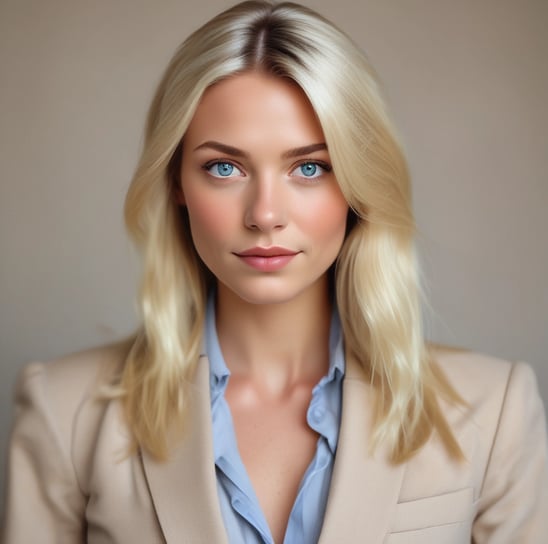 man wearing blue suit