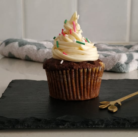 cupcake with frosting