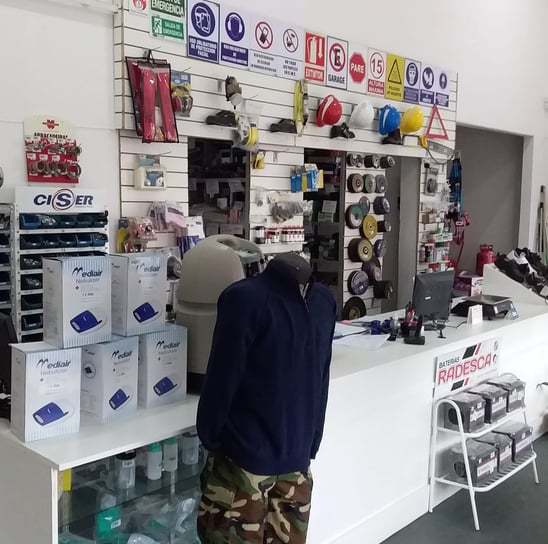 Foto interior de uno de los locales