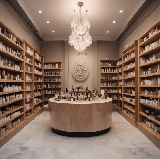 A tranquil massage room with a neatly made massage table covered in a neutral-toned sheet and a decorative blanket. A wicker chair with a cushion is placed beside the table. A serene Buddha statue is visible outside the glass doors that allow natural light to enter. The room features a calming ambiance with minimalist decor and a wall light adding warmth to the space.