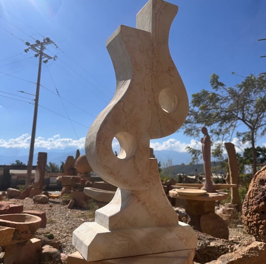 escultura piedra
