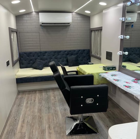 Vanity van rental in Delhi