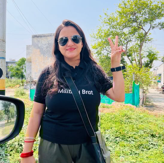 Priyanka Chauhan Founder of Military Brat Defence Academy