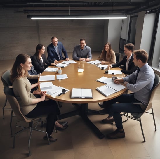 group of people using laptop computer