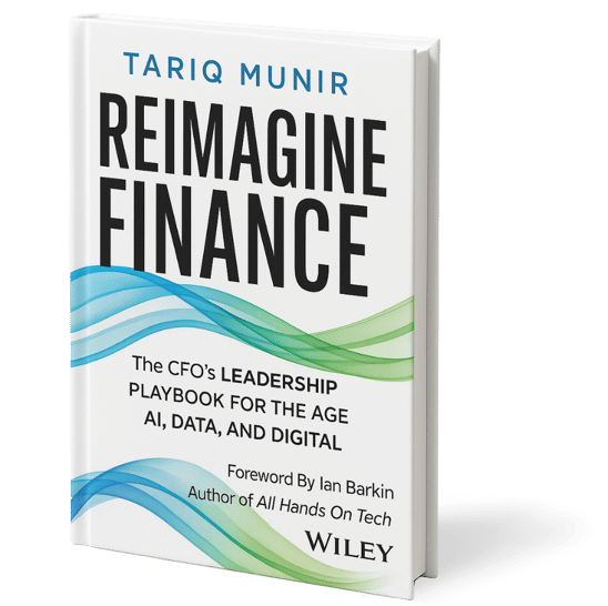 Reimagine Finance, AI for Finance Leaders, CFOs Digital Transformation Playbook