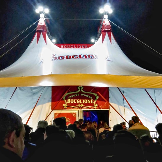 Séance complète du Cirque d'Hiver Bouglione à Saint Brieuc