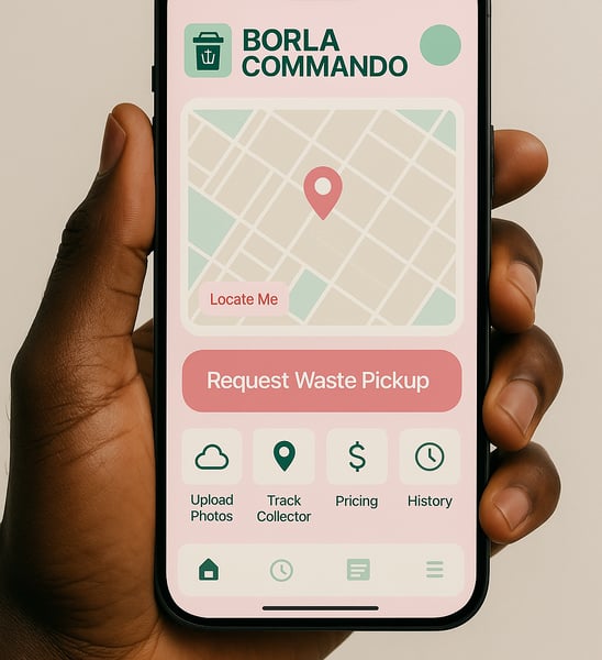 IPhone app interface