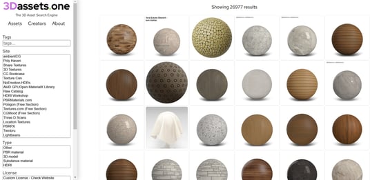 Site internet 3Dassets.one