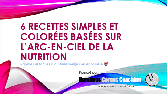 6 recettes arc en ciel