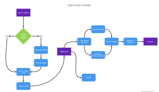 User Flow Cidadão