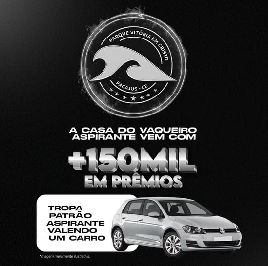 Vaquejada do Parque Vitória em Cristo de 01 a 05 de outubro de 2025.