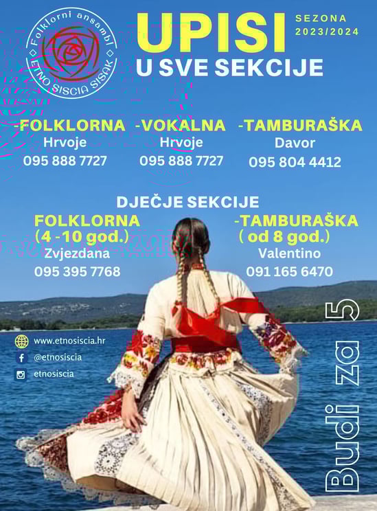 Upisi FA Etno Siscia Sisak
