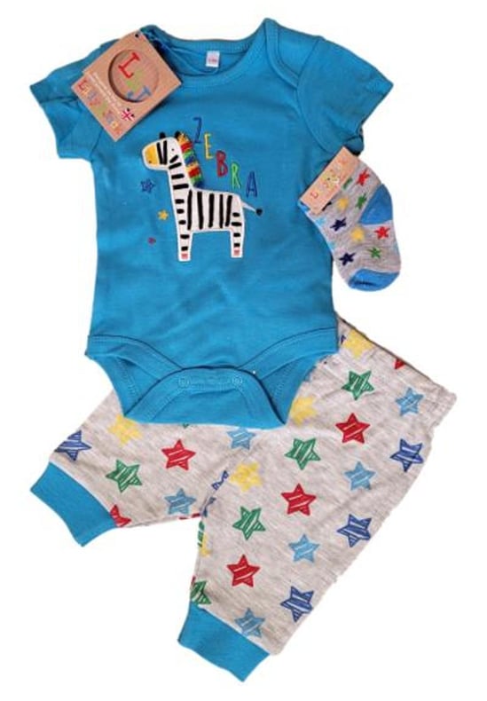 Organic cotton unisex-3-piece-outfit-for-baby-girl-or-baby-boy-by-lily-jack