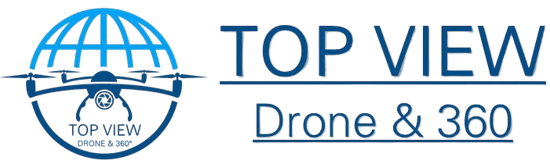 TOP VIEW - DRONE & 360 logo