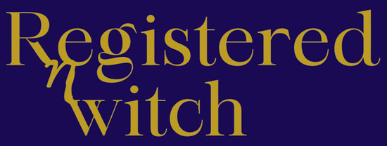 Registered Witch logo