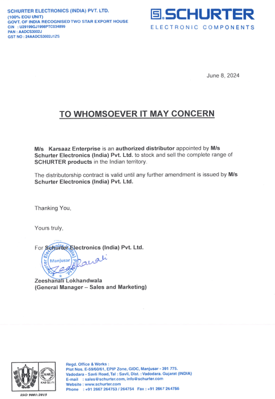a letter from a customer who received a letter from a company