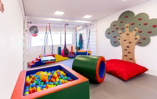 Sala de Integração sensorial Indaiatuba, foca em desenvolvimento Infantil