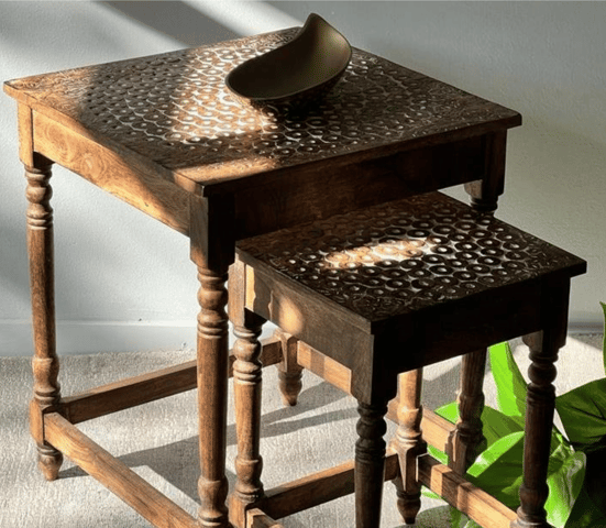 mesas de madera