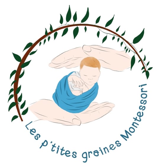 Micro crèche Les p'tites graines Montessori  logo
