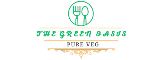 The Green Oasis Pure Veg logo