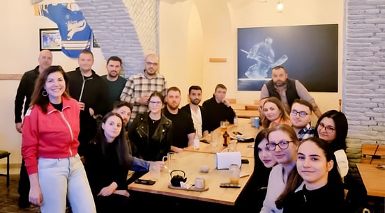 blockchain builders meetup in brasov group photo