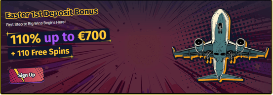 FIRST DEPOSIT BONUS SPIN LANDER