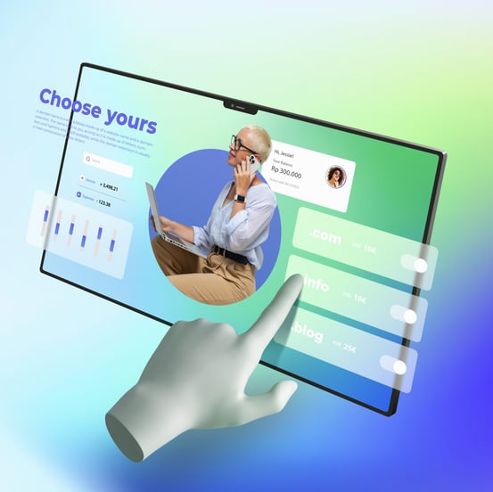 image of website design