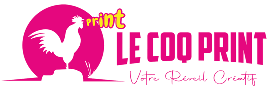 le coq print logo