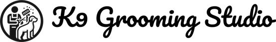 dog grooming logo