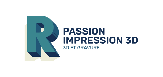 passion impression 3D logo