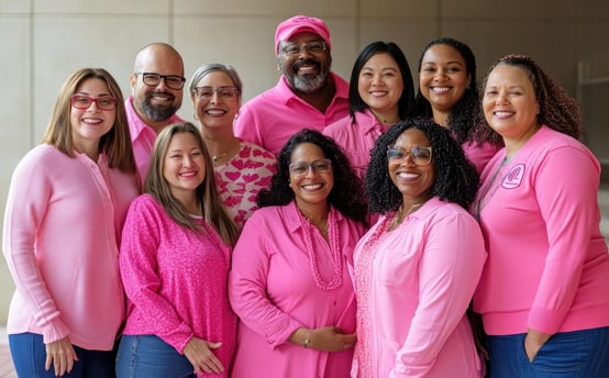 men and women partipating to jihane laraichi's cancer healing membership