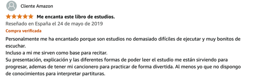 Valoración en Amazon