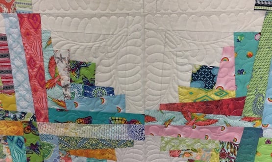 Semi Custom quilting example