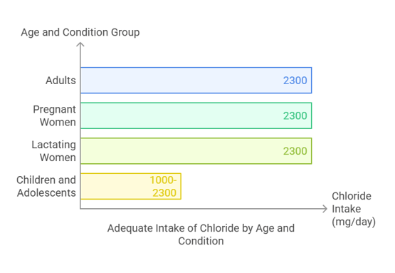 Chloride distribution