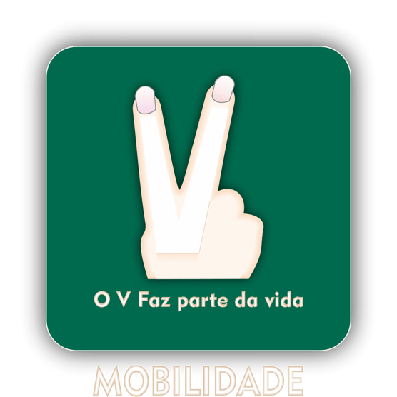 V logo