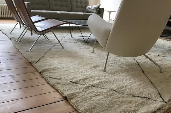 Large Berber carpet from The Handmade Rug Company