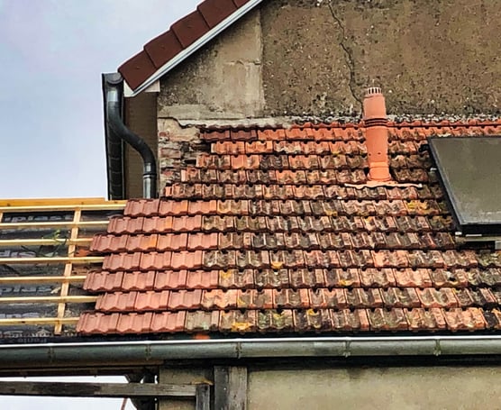 rénovation de toiture en tuile mécanique