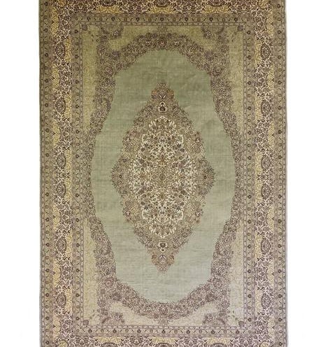 SILK HEREKE - 244cm x 153cm (8' x 5') - SILK RUGS - HANDMADE RUG COMPANY