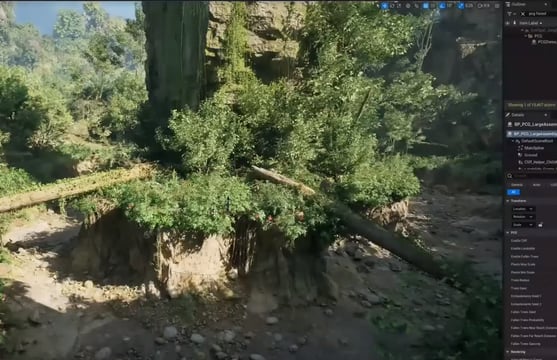 Imagen de PCG de Unreal